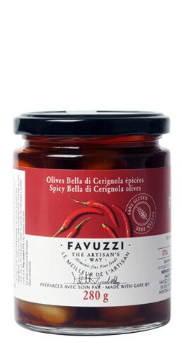 Olives Bella di Cerignola épicées