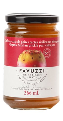 Confiture extra de poires cactus siciliennes biologiques