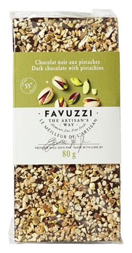Tablette Cacao 55 % et pistaches