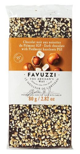 55% Cacao Hazelnut Bar - 80g