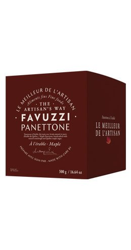 Panettone à l'érable