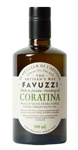 Coratina finishing extra virgin olive oil