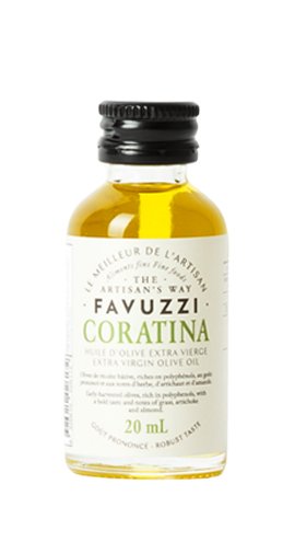 Mini huile d'olive extra-vierge de finition Coratina - 20mL