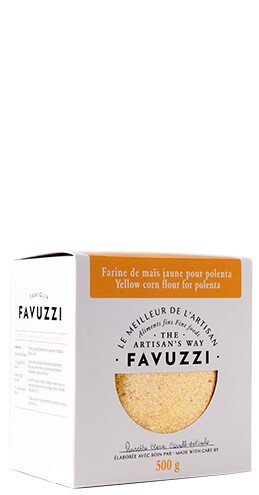 Farine de maïs jaune pour polenta - 500g