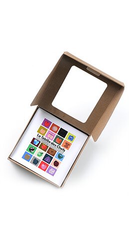 Les cartes solidaires - coffret de 20 cartes assorties - 20pk