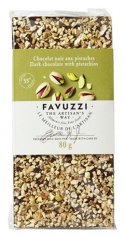 Tablette Cacao 55 % et pistaches