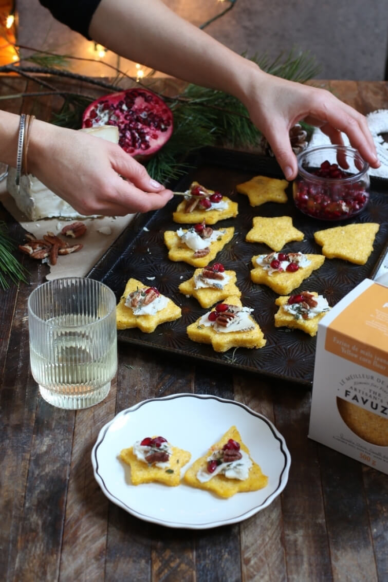 Polenta and Cheese Bites | Recipes | Favuzzi | Olive oils and fine Italian products | Delivery acros