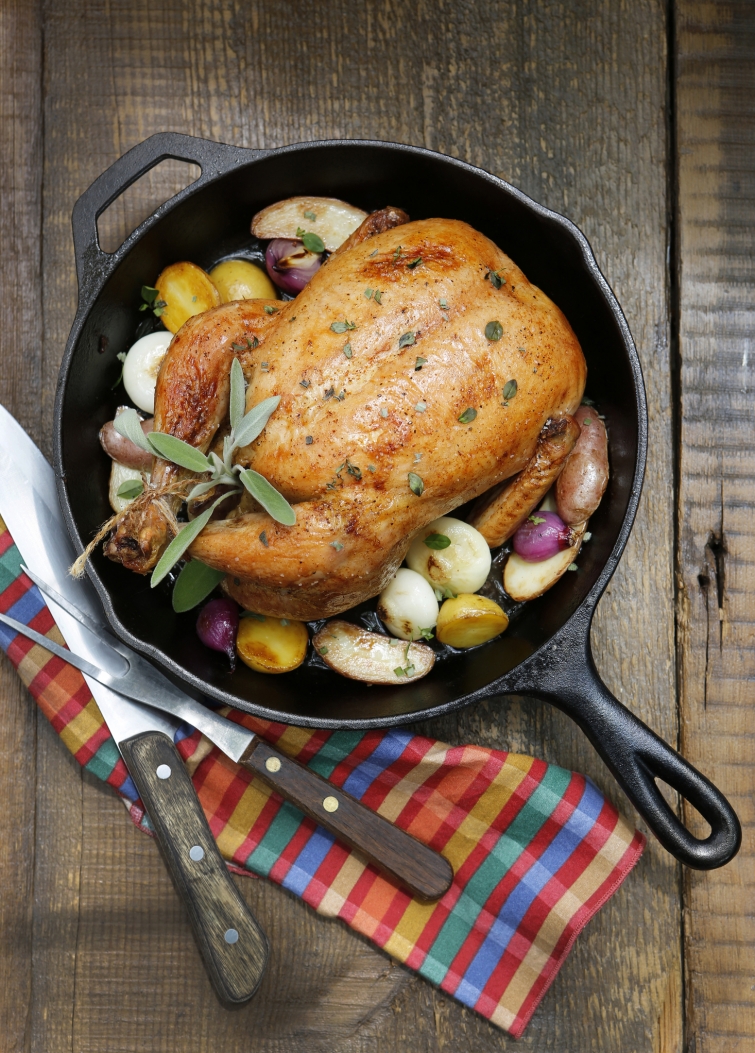 Roast chicken with fine herbs | Recipes | Favuzzi | Olive oils and fine Italian products | Delivery 