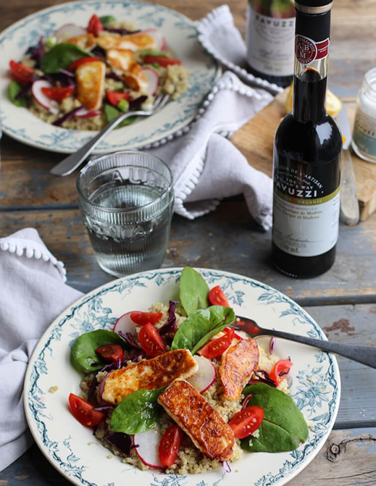 Quinoa Salad with Halloumi | Recipes | Favuzzi | Olive oils and fine Italian products | Delivery acr